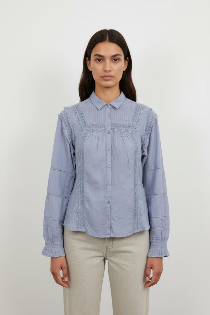 Blouse Bleue - Taille L/40
