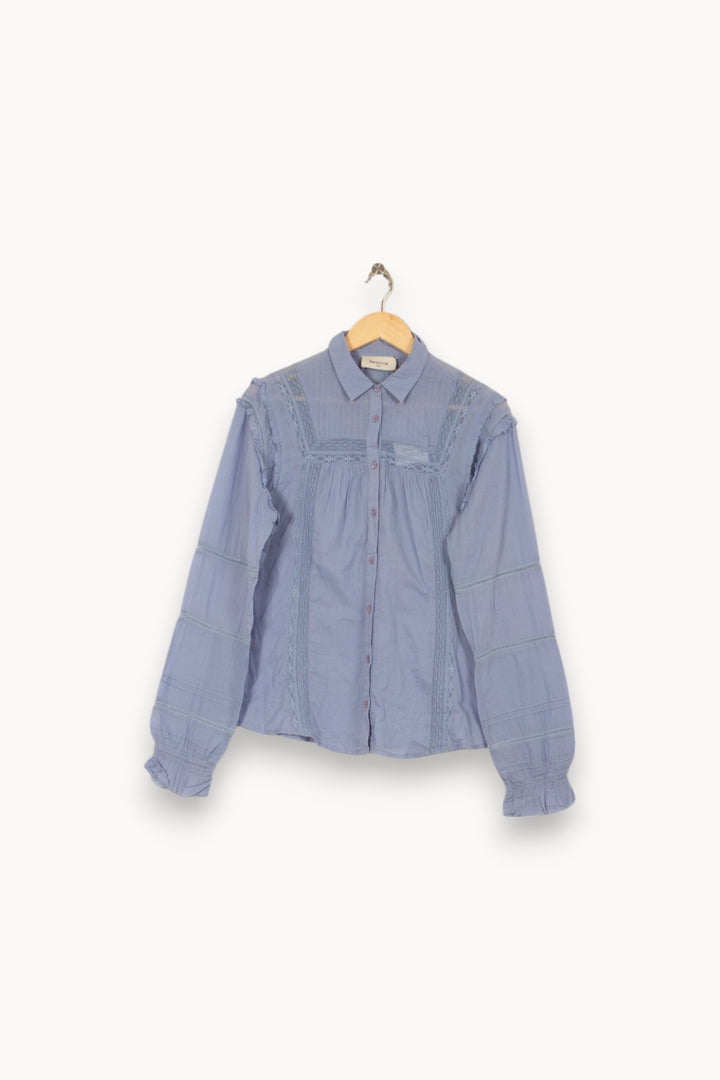 Blouse Bleue - Taille L/40 de la marque Bérénice | PARAD43878 - Vendu par Paradigme - Image 2