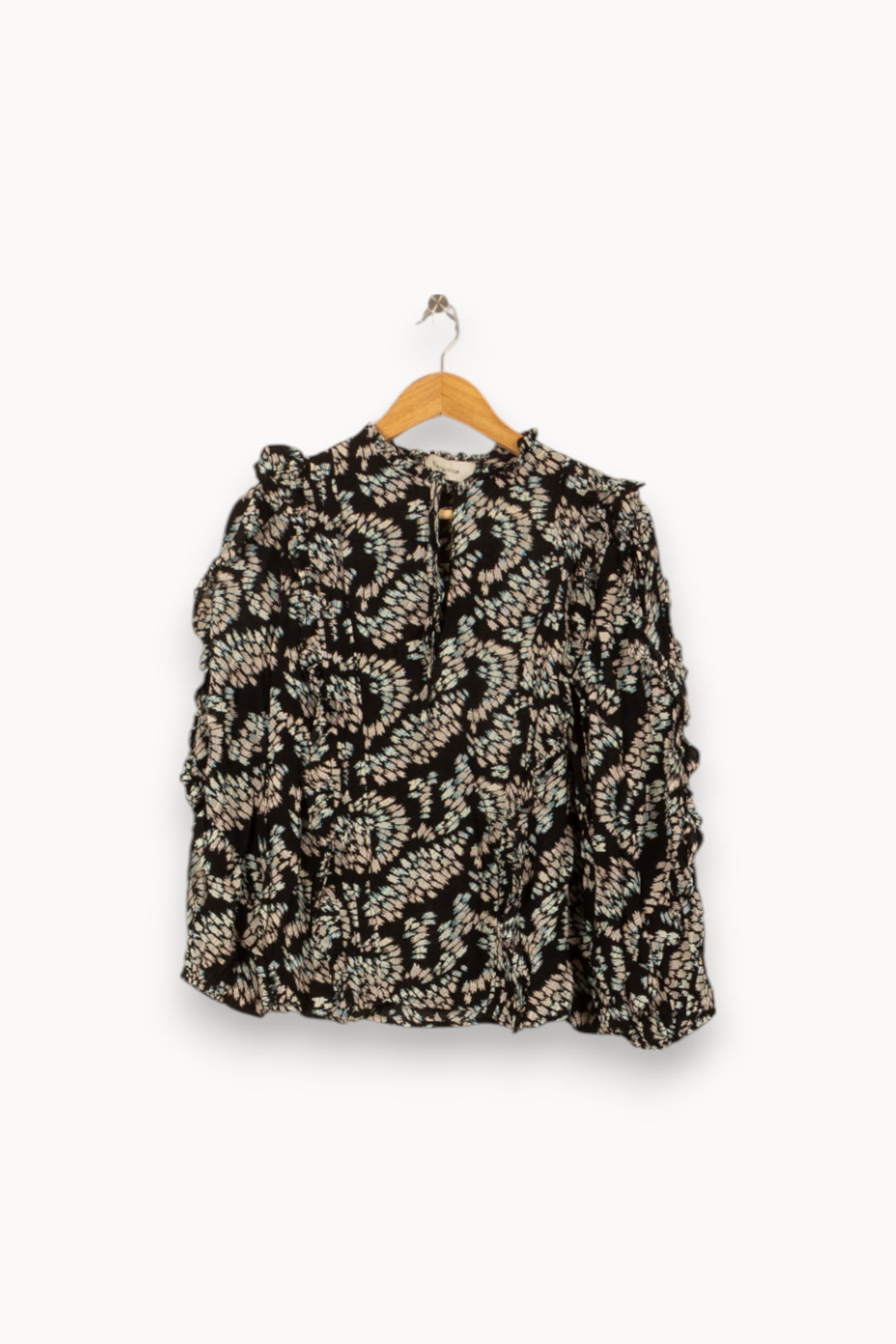 Blouse Noire et Blanche - Taille S/36 de la marque Bérénice | PARAD43879 - Vendu par Paradigme - Image 2