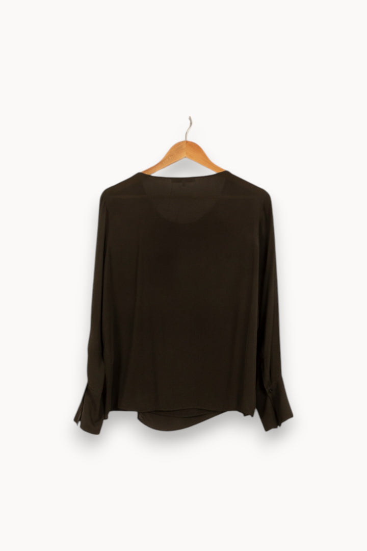 Blouse Verte - Taille XL/42 de la marque Gerard Darel | PARAD43884 - Vendu par Paradigme - Image 4
