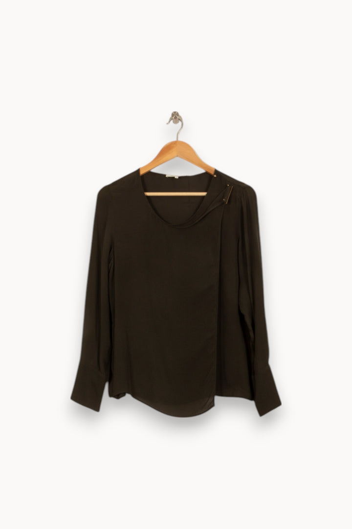 Blouse Verte - Taille XL/42 de la marque Gerard Darel | PARAD43884 - Vendu par Paradigme - Image 2