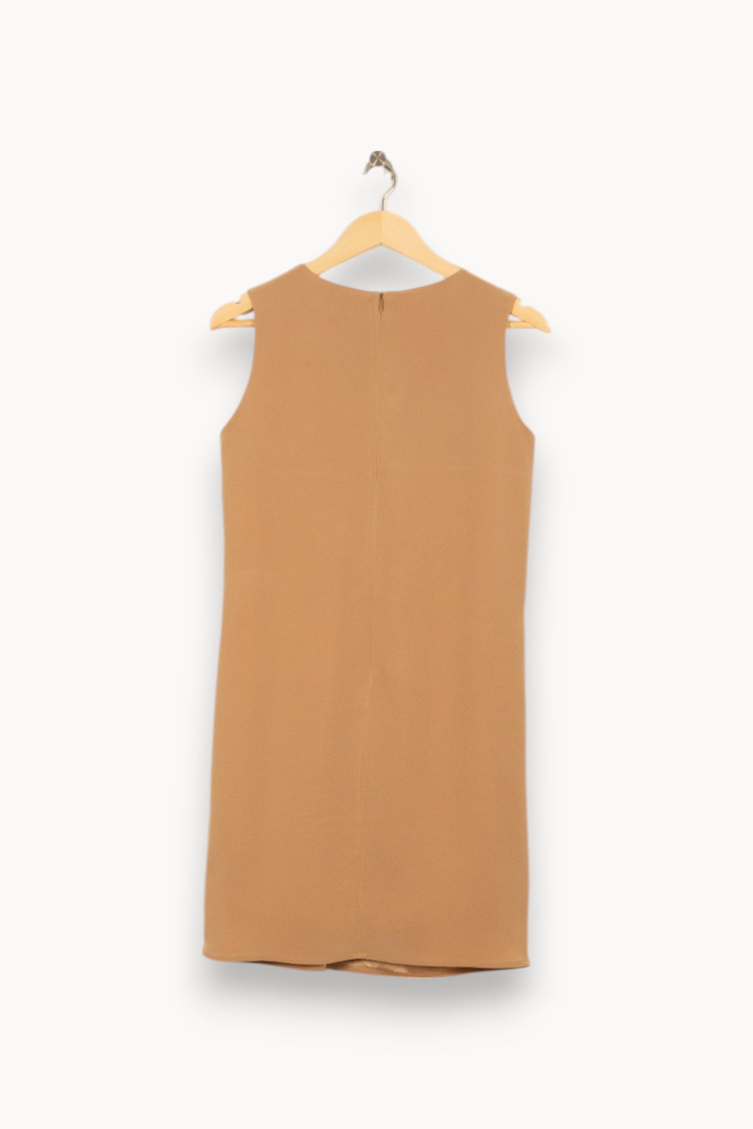 Robe Sans Manches Beige - Taille M/38 de la marque Tara Jarmon | PARAD43892 - Vendu par Paradigme - Image 4