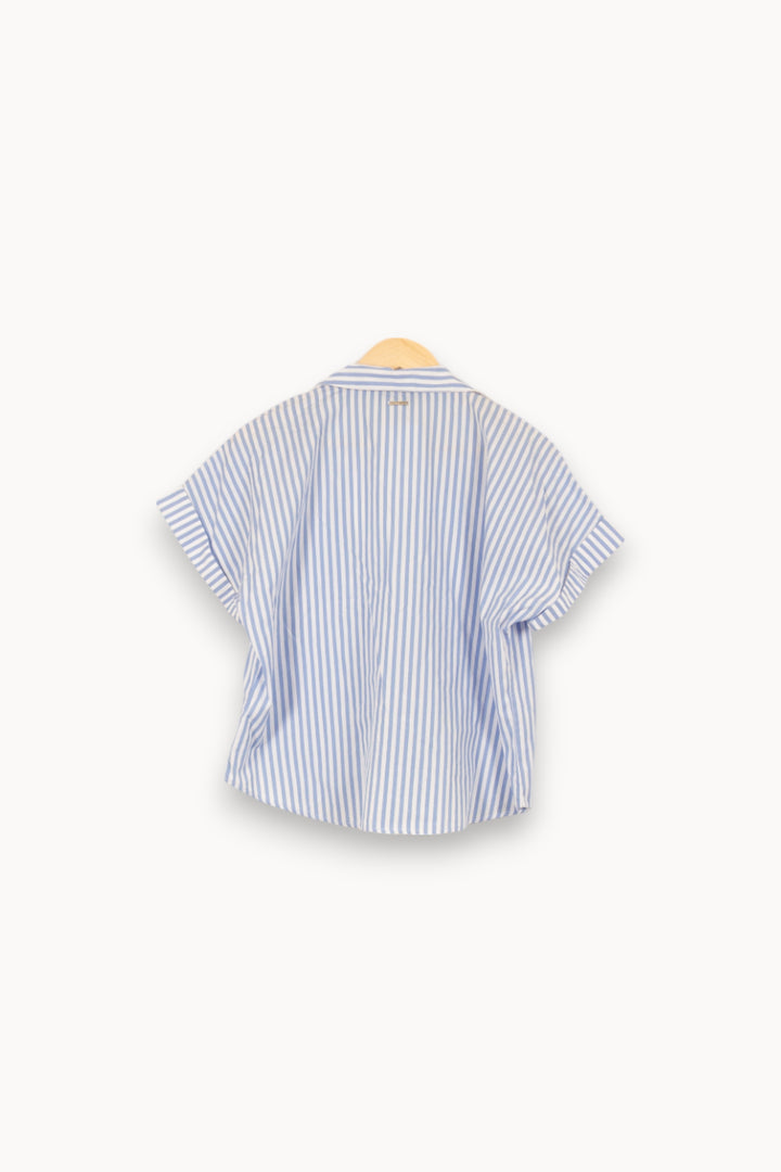 Chemise Bleu et Blanc - Taille L/40 de la marque Saint James | PARAD43893 - Vendu par Paradigme - Image 4