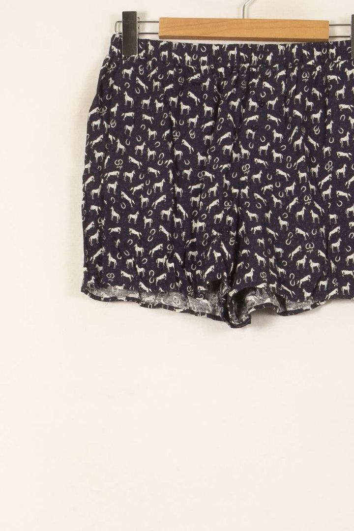 Short Bleu et Blanc - Taille L/40 de la marque Maje | PARAD43905 - Vendu par Paradigme - Image 3