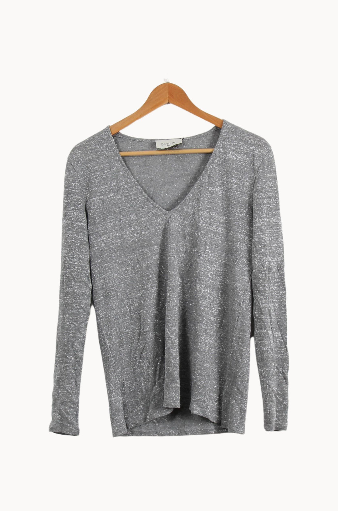 Pull Gris - Taille S/36 de la marque Bérénice | PARAD43910 - Vendu par Paradigme - Image 2