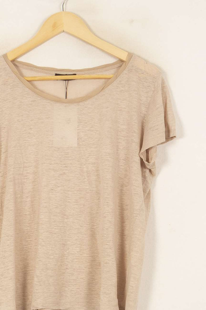 Tee-shirt Beige - Taille XL/42 de la marque Caroll | PARAD43925 - Vendu par Paradigme - Image 3