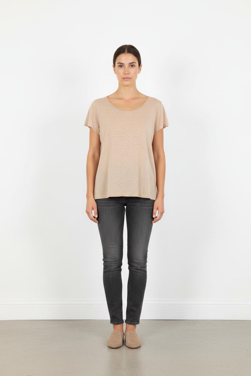 Tee-shirt Beige - Taille XL/42