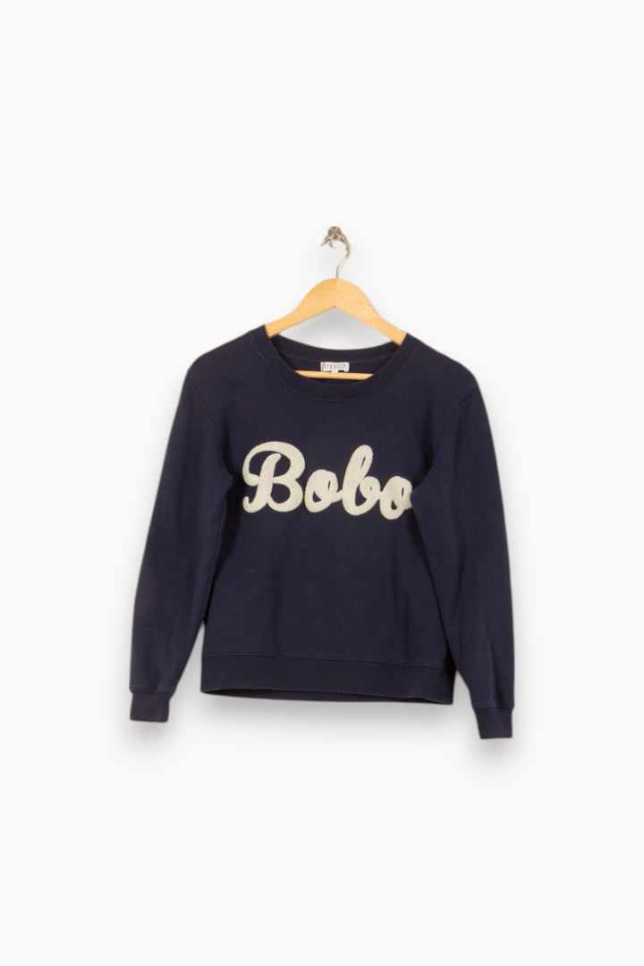 Sweatshirt Bleu - Taille S/36 de la marque Claudie Pierlot | PARAD43928 - Vendu par Paradigme - Image 2
