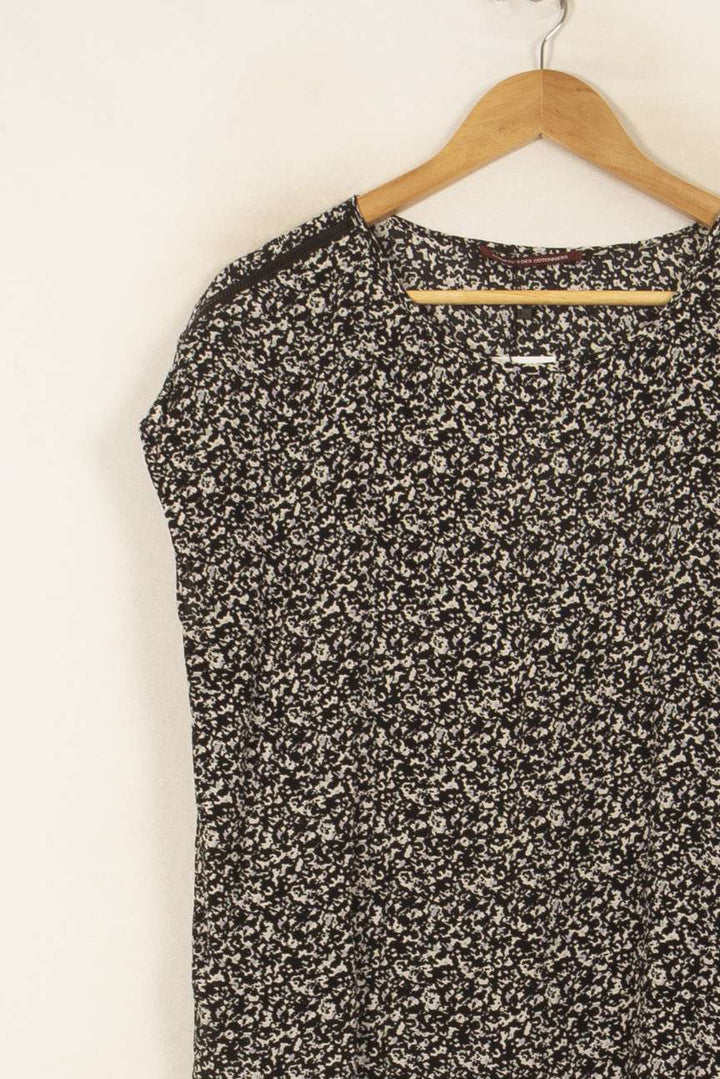 Blouse Noire et Blanche - Taille L/40 de la marque Comptoir des Cotonniers | PARAD43933 - Vendu par Paradigme - Image 3