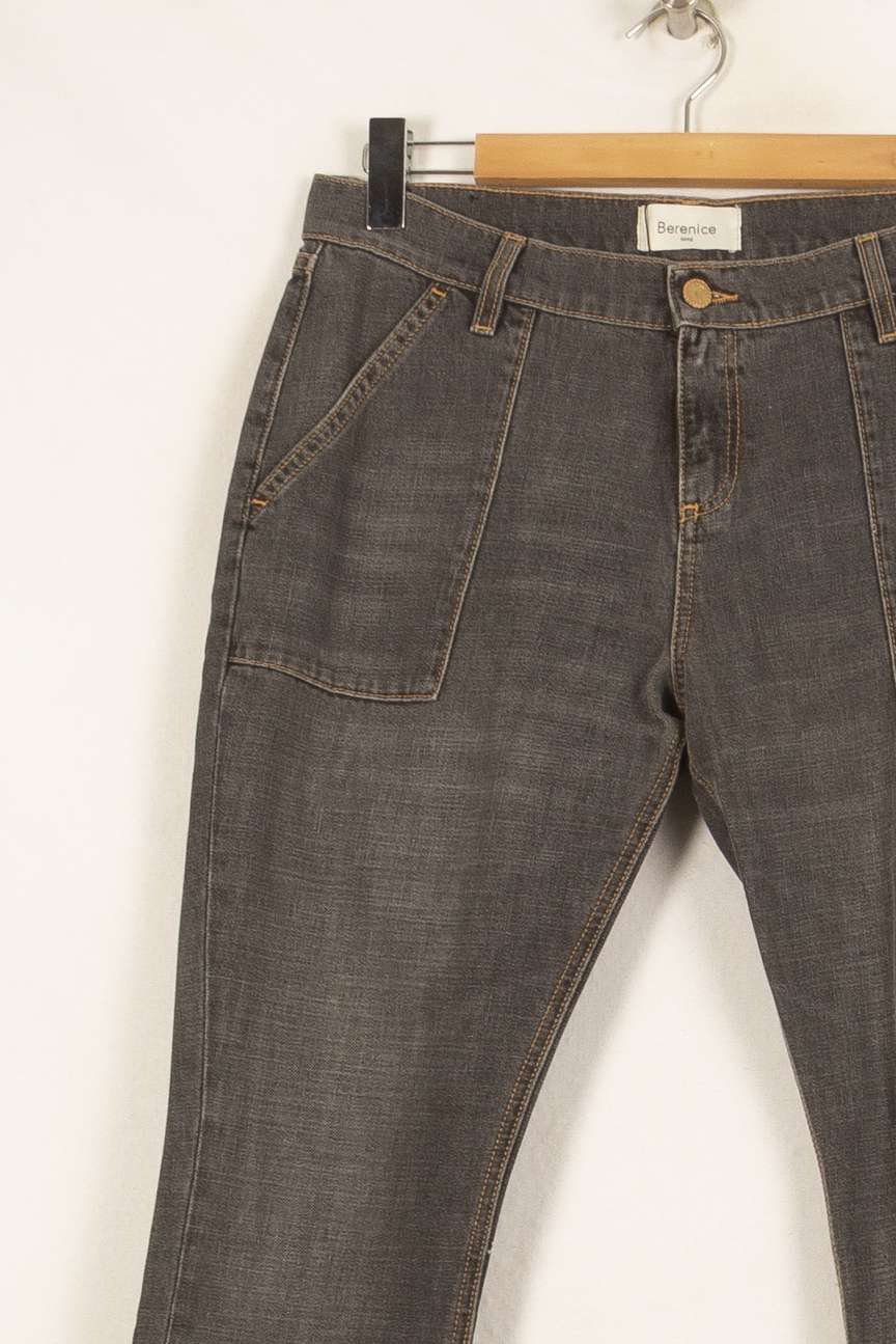Jean Gris - Taille L/40 de la marque Bérénice | PARAD43941 - Vendu par Paradigme - Image 2