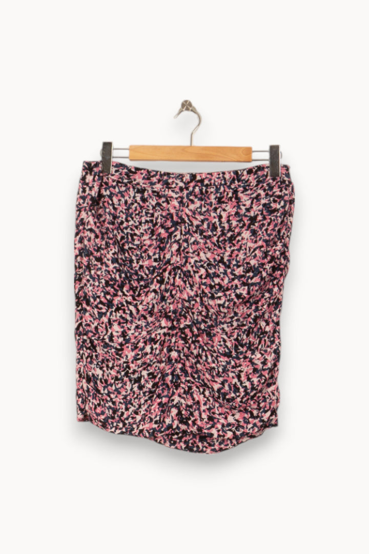 Jupe Imprimée Rose et Bleu - Taille L/40