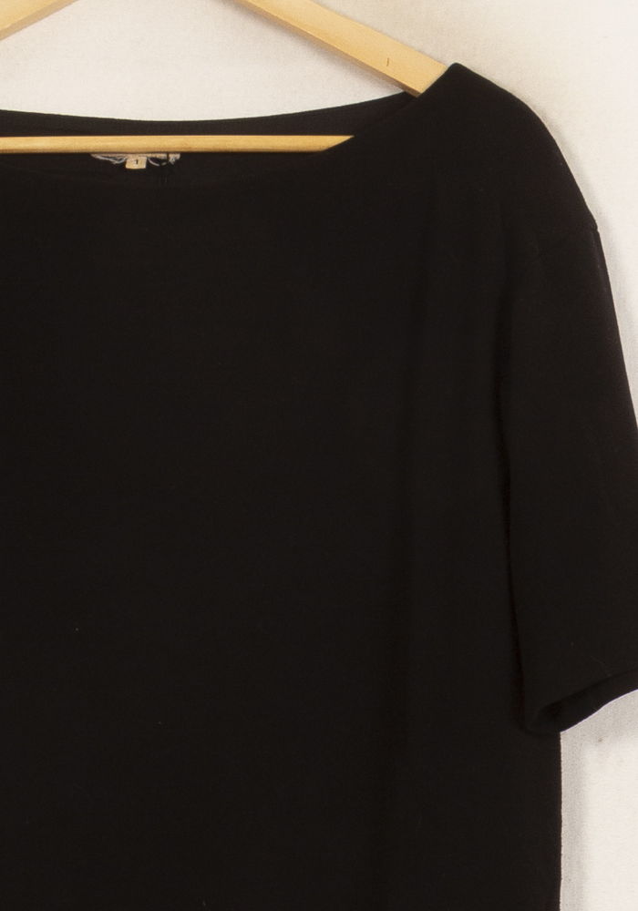 Robe Droite Noire - Taille S/36 de la marque ba&sh | PARAD43964 - Vendu par Paradigme - Image 3