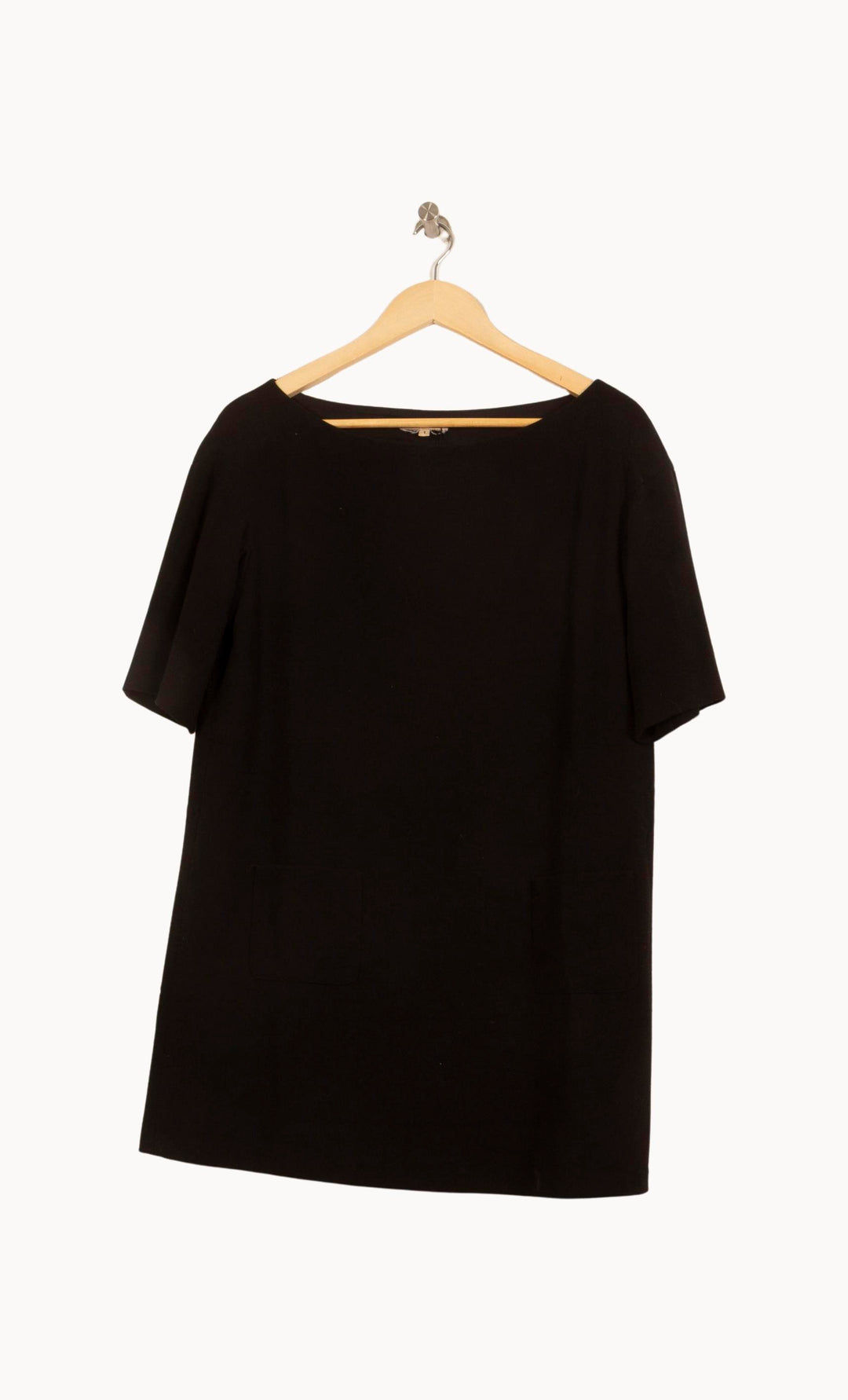Robe Droite Noire - Taille S/36 de la marque ba&sh | PARAD43964 - Vendu par Paradigme - Image 2