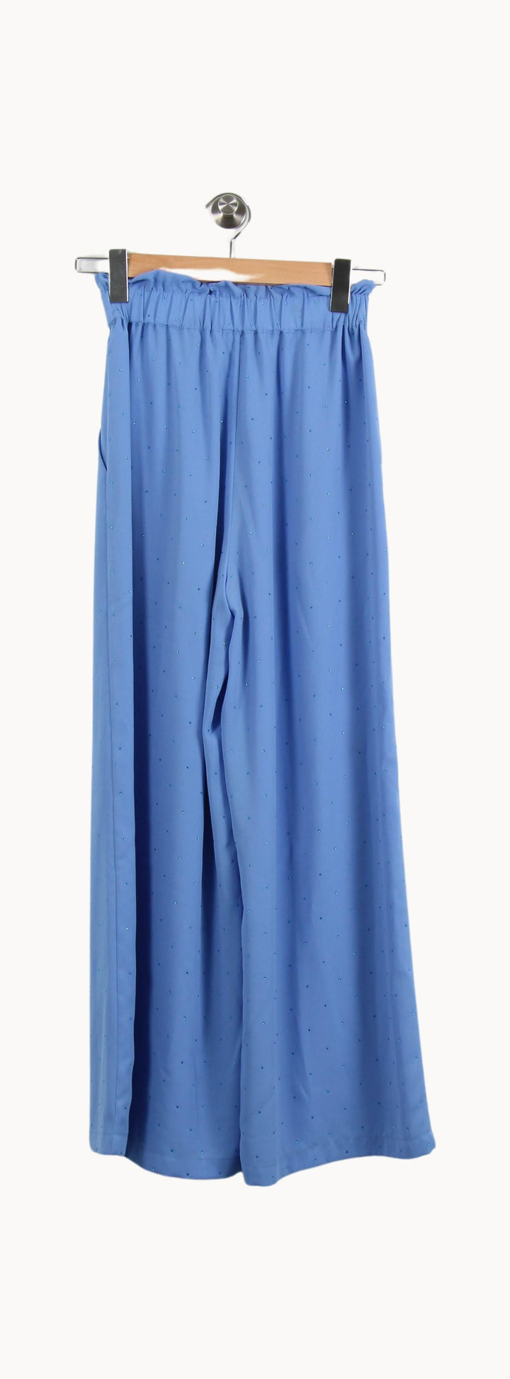 Pantalon Large Bleu - Taille XS/34 de la marque Claudie Pierlot | PARAD43966 - Vendu par Paradigme - Image 4