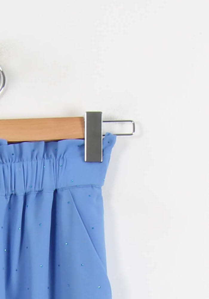 Pantalon Large Bleu - Taille XS/34 de la marque Claudie Pierlot | PARAD43966 - Vendu par Paradigme - Image 3