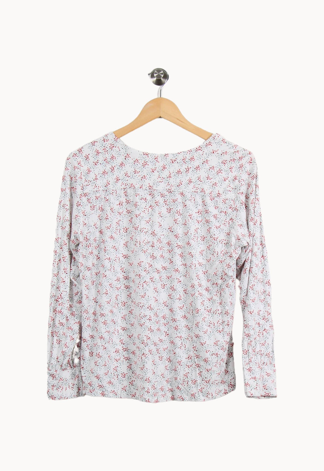 Blouse Blanche et Rouge - Taille XL/42 de la marque Caroll | PARAD43995 - Vendu par Paradigme - Image 4