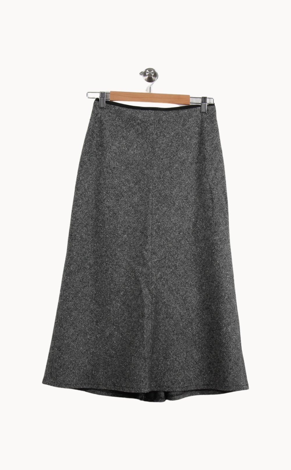 Jupe Longue Grise - Taille M/38 de la marque Gerard Darel | PARAD43999 - Vendu par Paradigme - Image 2