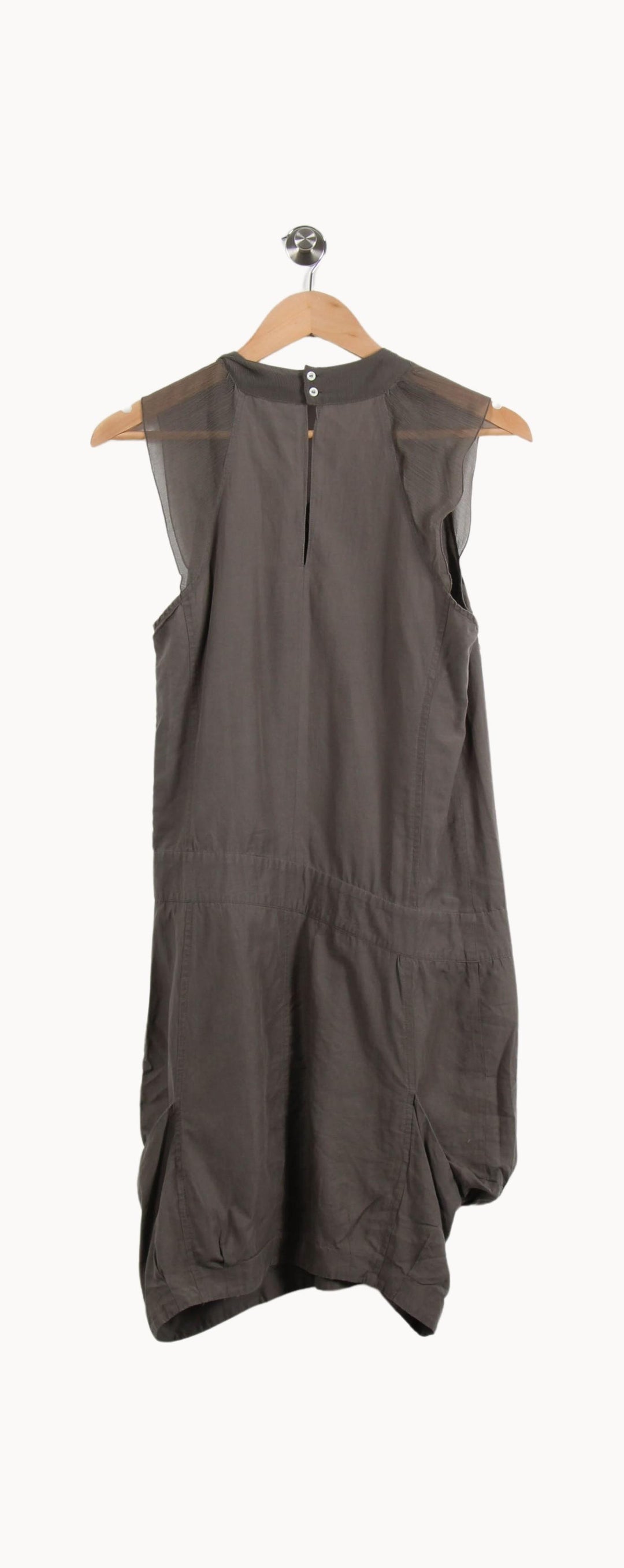 Robe Sans Manches Grise - Taille M/38 de la marque One Step | PARAD44004 - Vendu par Paradigme - Image 4
