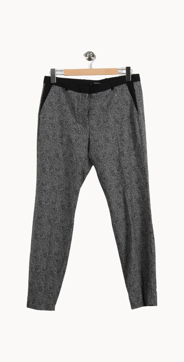Pantalon Imprimé Gris et Noir - Taille XL/42 de la marque The Kooples | PARAD44010 - Vendu par Paradigme - Image 2
