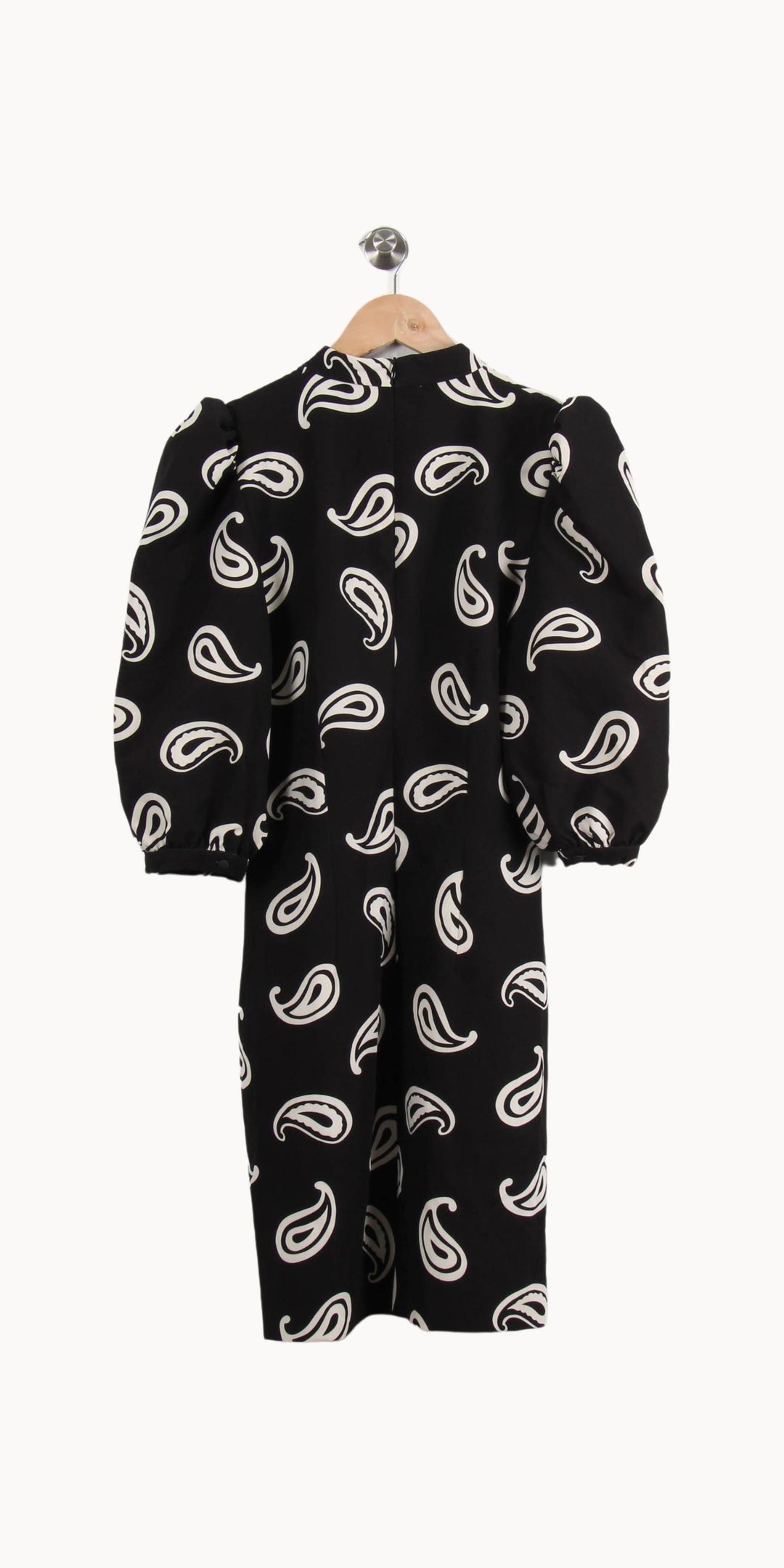 Robe Courte Noire et Blanche - Taille M/38 de la marque Galeries Lafayette | PARAD44013 - Vendu par Paradigme - Image 4