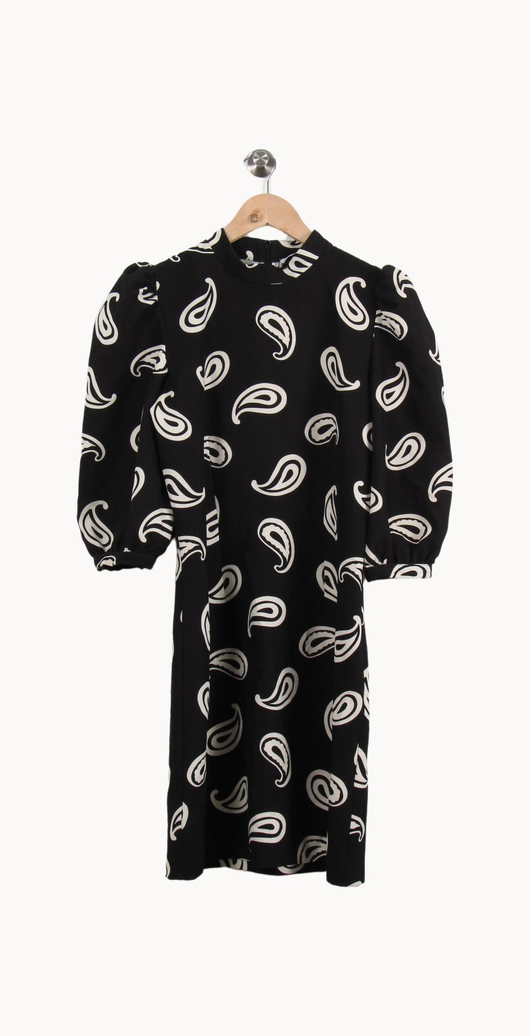 Robe Courte Noire et Blanche - Taille M/38 de la marque Galeries Lafayette | PARAD44013 - Vendu par Paradigme - Image 2