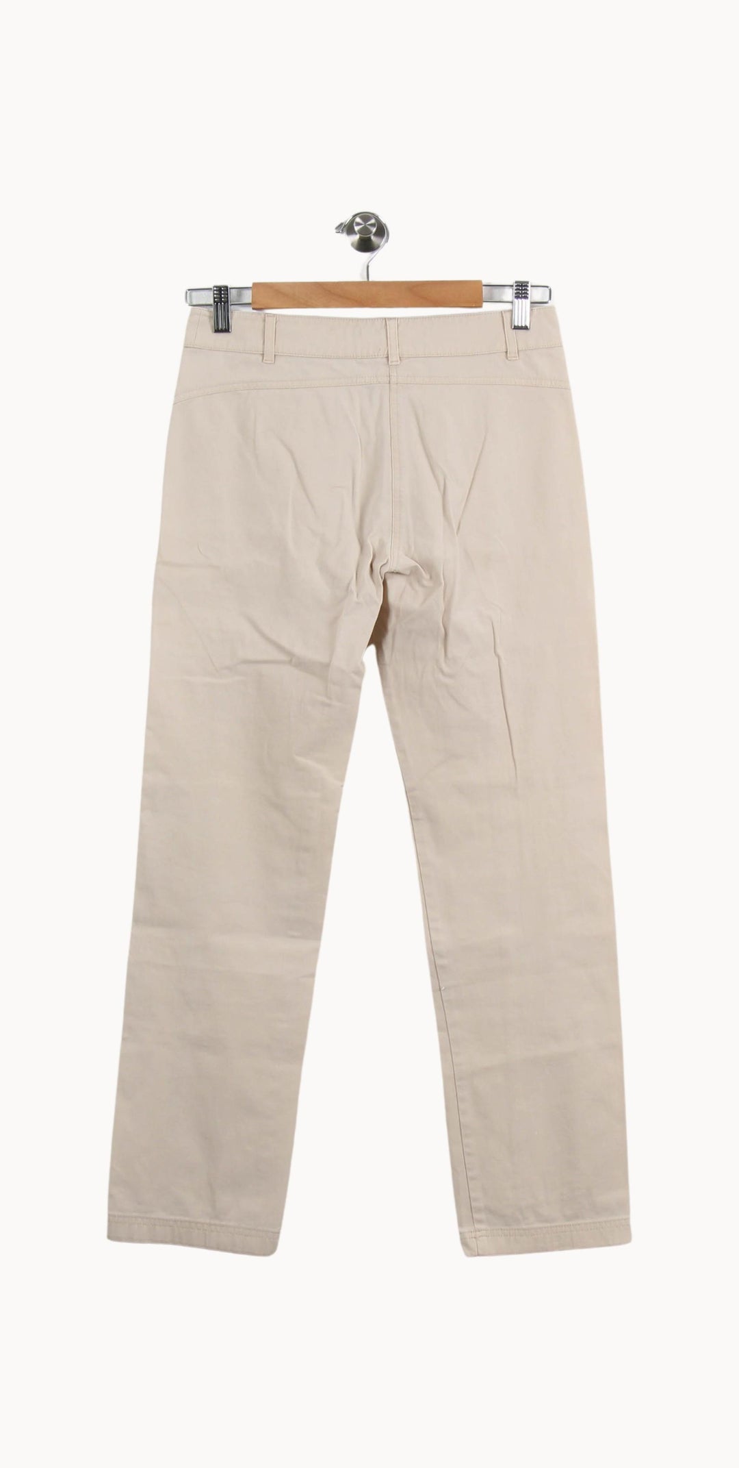 Pantalon Beige - Taille M/38 de la marque Weekend Max Mara | PARAD44017 - Vendu par Paradigme - Image 4