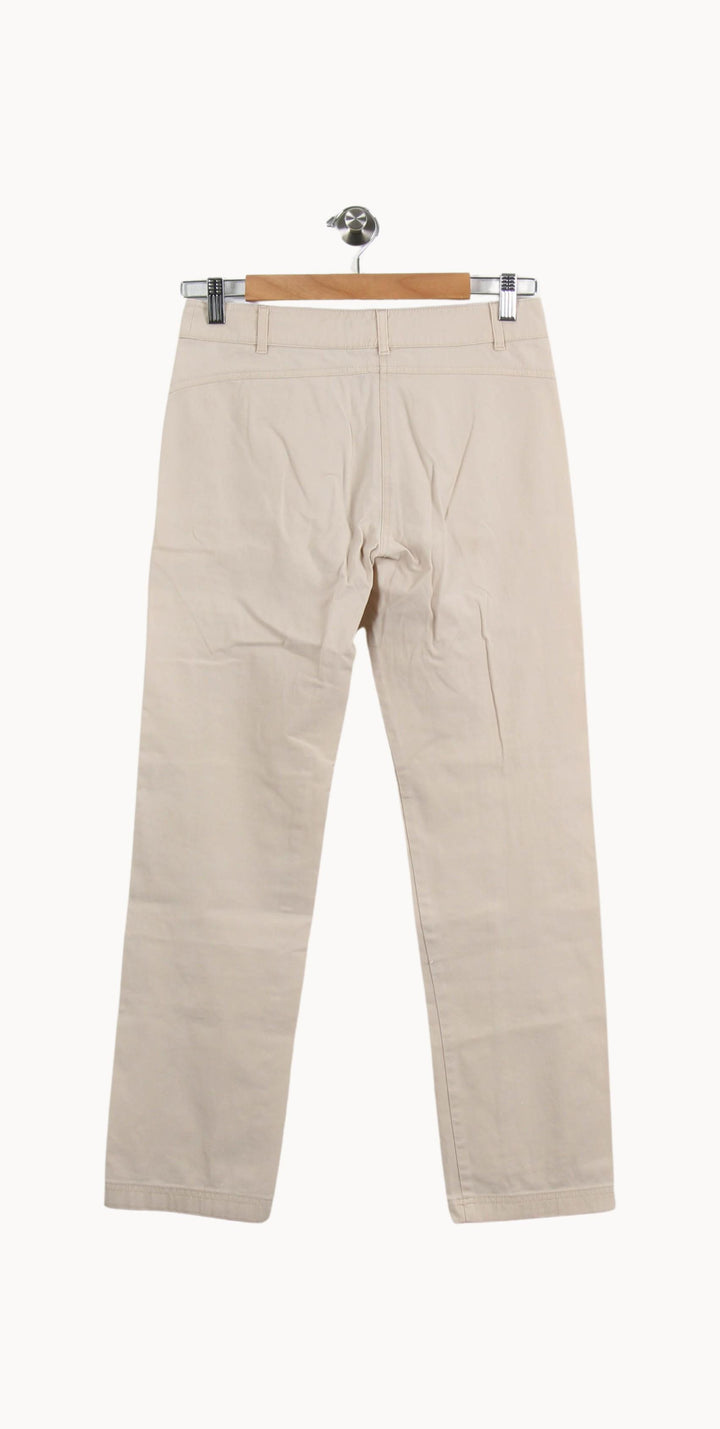 Pantalon Beige - Taille M/38 de la marque Weekend Max Mara | PARAD44017 - Vendu par Paradigme - Image 4