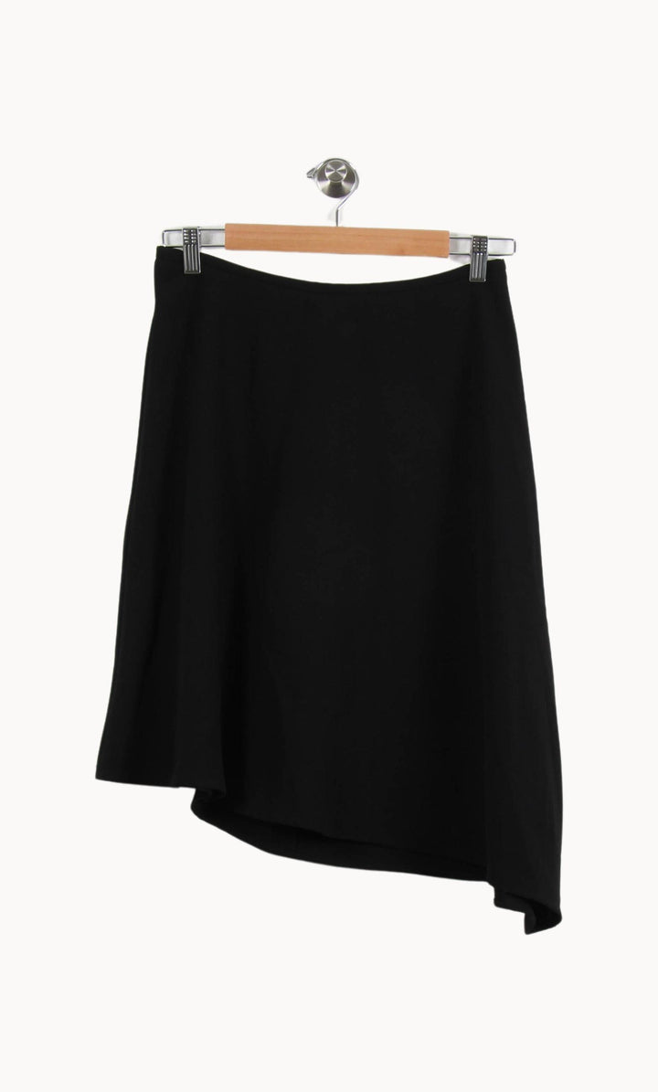 Jupe Asymétrique Noire - Taille M/38 de la marque Maison 123 | PARAD44020 - Vendu par Paradigme - Image 2