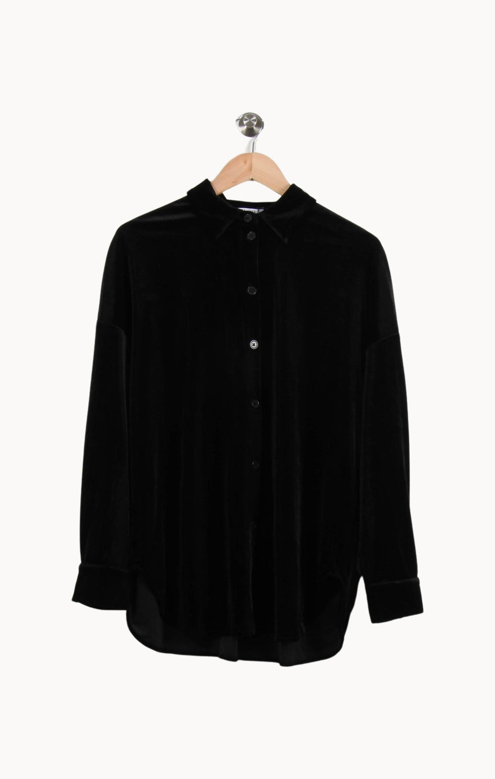 Chemise Noire - Taille L/40 de la marque Galeries Lafayette | PARAD44026 - Vendu par Paradigme - Image 2