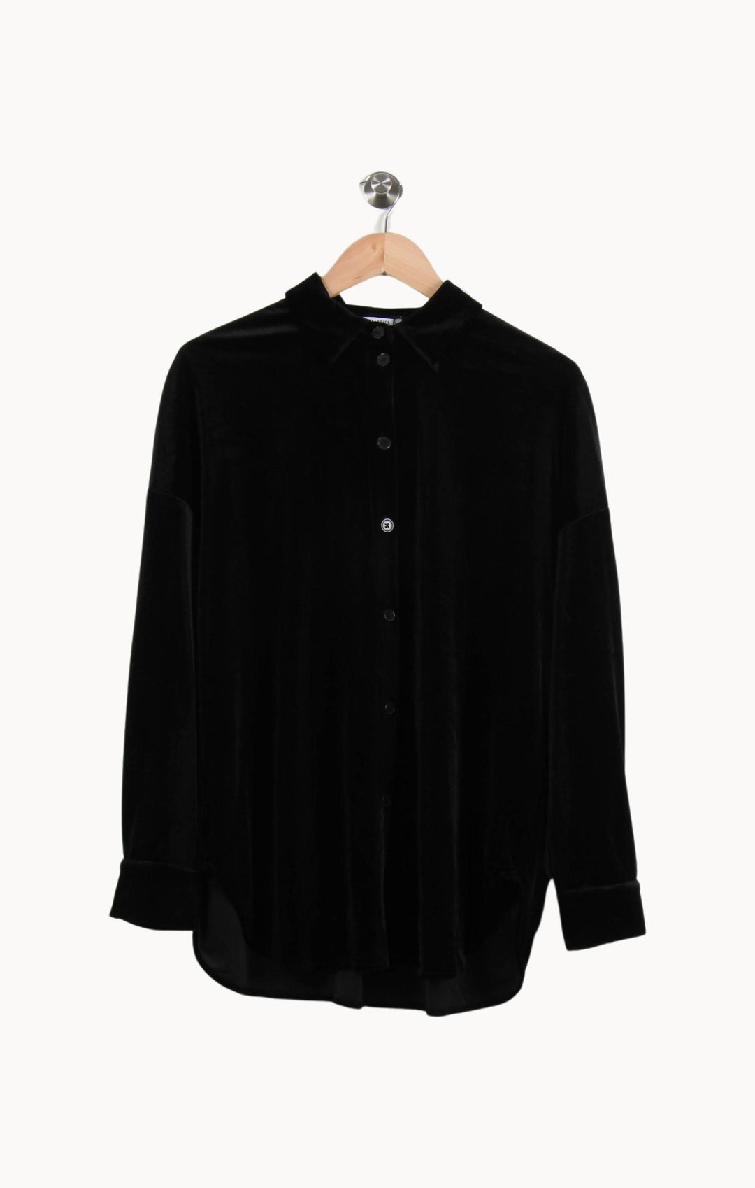 Chemise Noire - Taille L/40 de la marque Galeries Lafayette | PARAD44026 - Vendu par Paradigme - Image 2