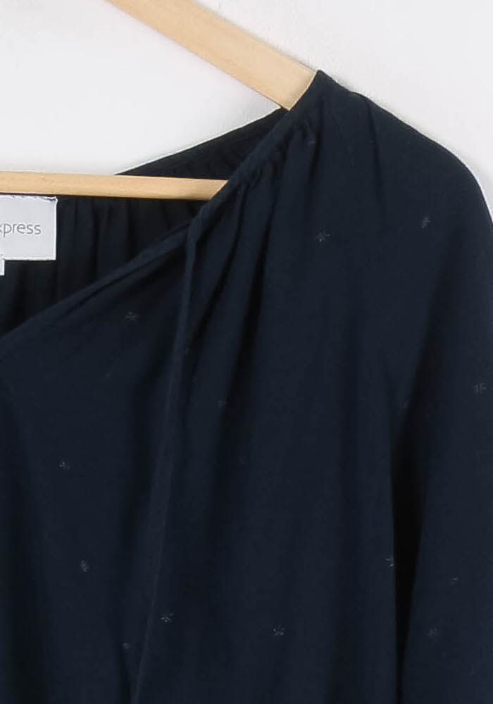 Blouse Bleue - Taille S/36 de la marque Sud express | PARAD44031 - Vendu par Paradigme - Image 3