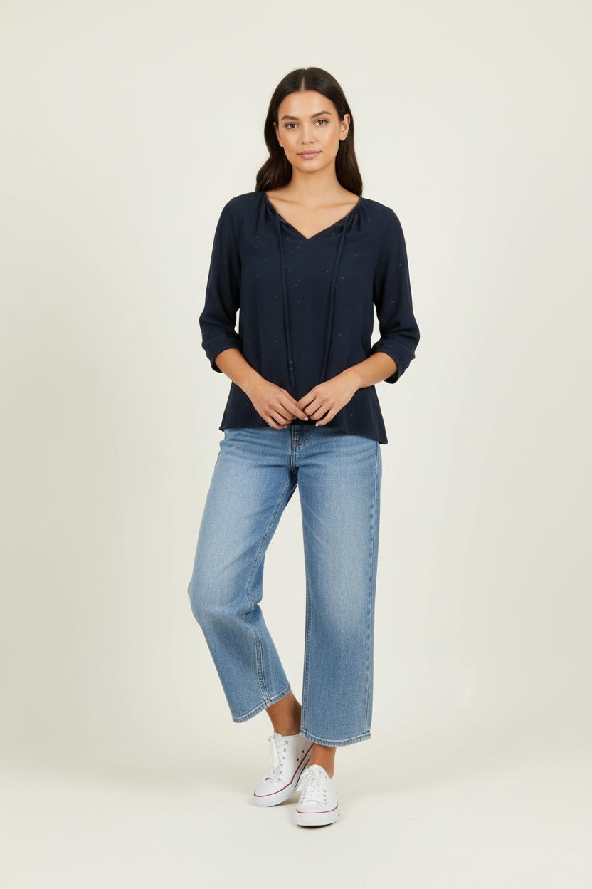 Blouse Bleue - Taille S/36 de la marque Sud express | PARAD44031 - Vendu par Paradigme - Image 1