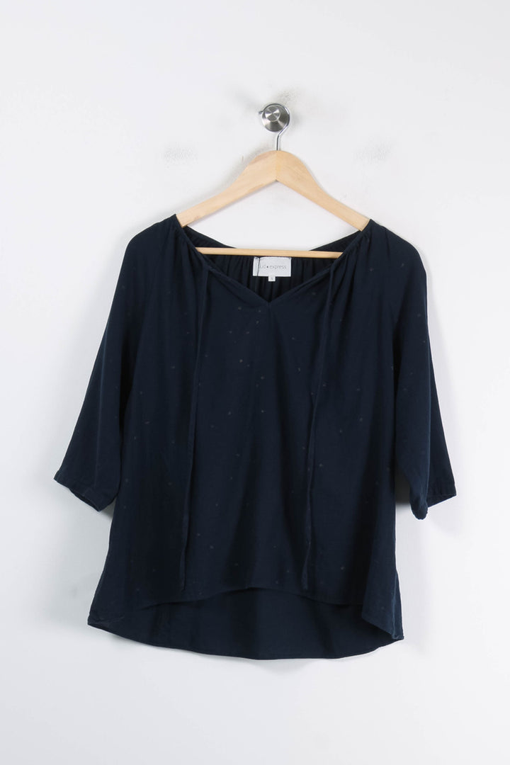 Blouse Bleue - Taille S/36 de la marque Sud express | PARAD44031 - Vendu par Paradigme - Image 2