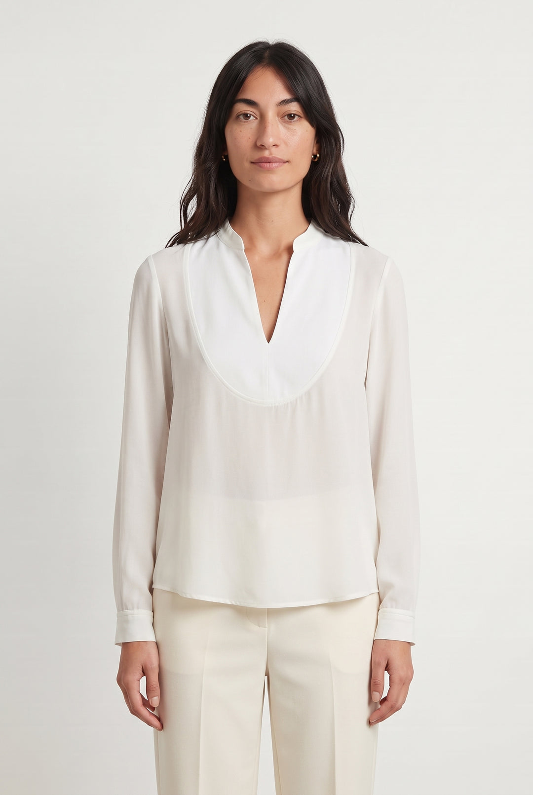 Blouse Blanche - Taille XS/34 de la marque IKKS | PARAD44036 - Vendu par Paradigme - Image 1