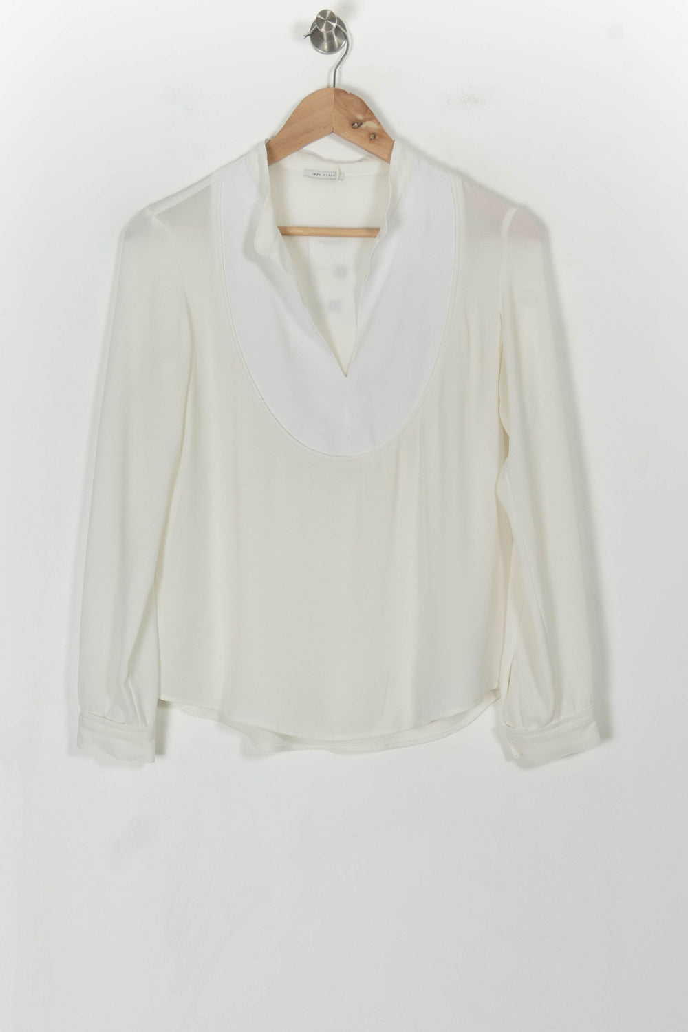 Blouse Blanche - Taille XS/34 de la marque IKKS | PARAD44036 - Vendu par Paradigme - Image 2