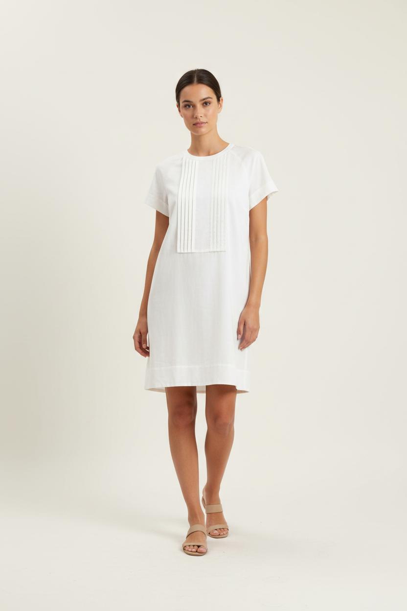 Robe Courte Blanche - Taille M/38 de la marque Paul & Joe Sister | PARAD44038 - Vendu par Paradigme - Image 1