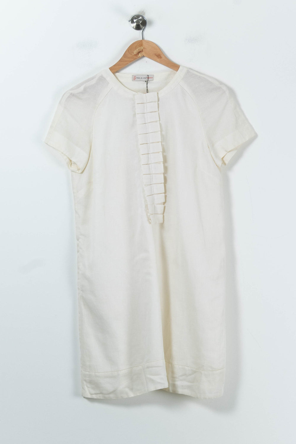 Robe Courte Blanche - Taille M/38 de la marque Paul & Joe Sister | PARAD44038 - Vendu par Paradigme - Image 2