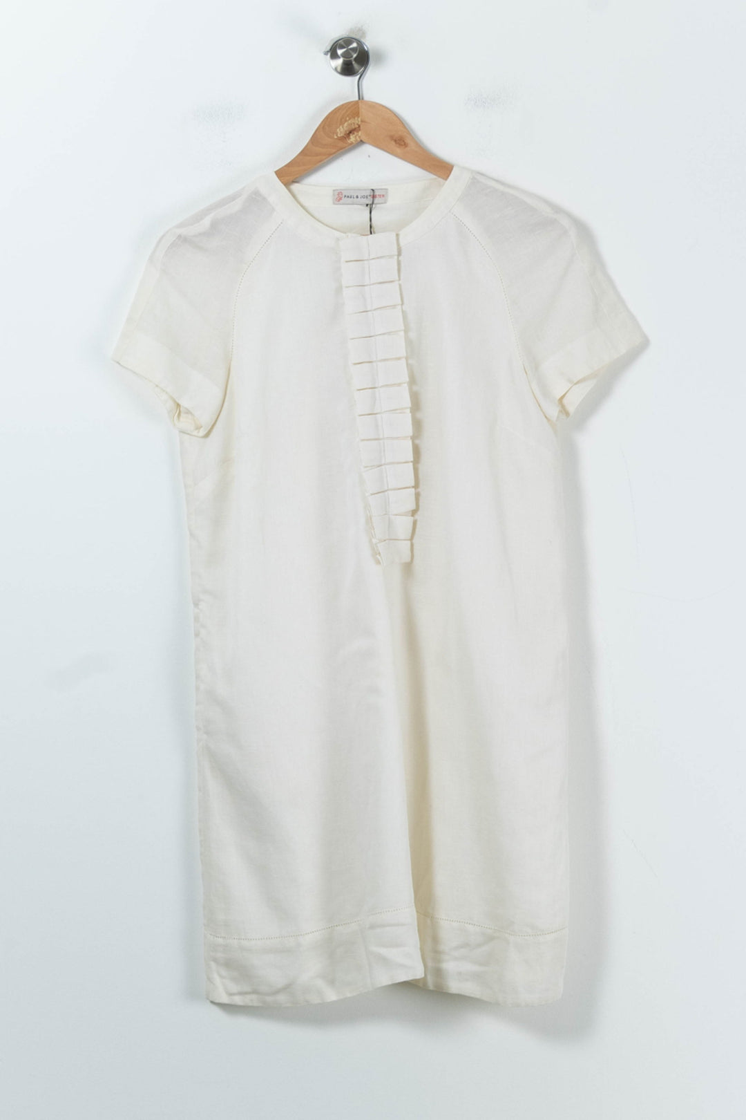 Robe Courte Blanche - Taille M/38 de la marque Paul & Joe Sister | PARAD44038 - Vendu par Paradigme - Image 2