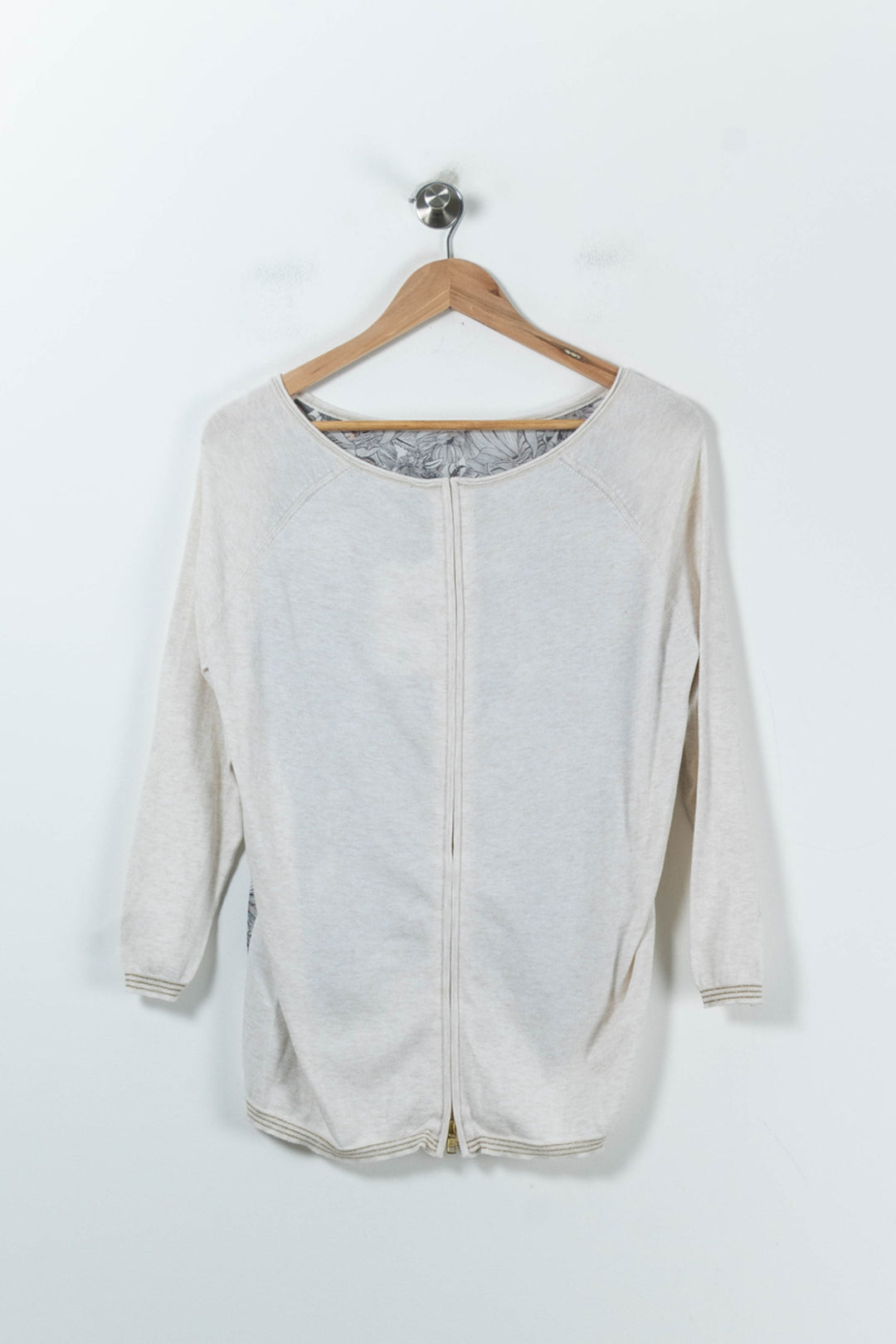 Sweat-shirt Blanc et Noir - Taille S/36 de la marque One Step | PARAD44040 - Vendu par Paradigme - Image 4