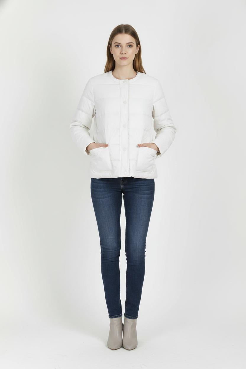 Doudoune Blanche - Taille M/38 de la marque Galeries Lafayette | PARAD44049 - Vendu par Paradigme - Image 1