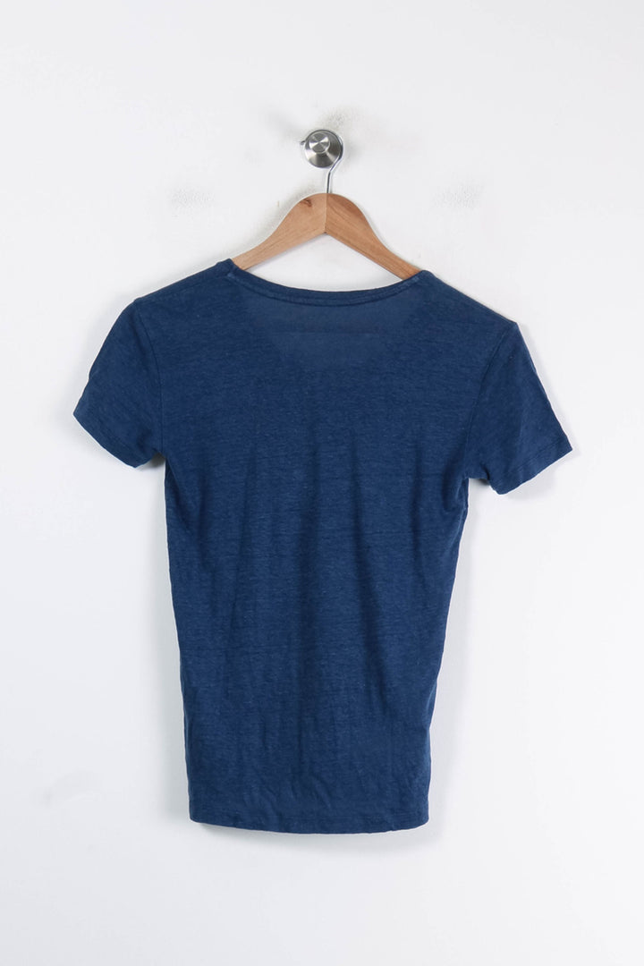 Tee-shirt Bleu - Taille XS/34 de la marque Comptoir des Cotonniers | PARAD44053 - Vendu par Paradigme - Image 4