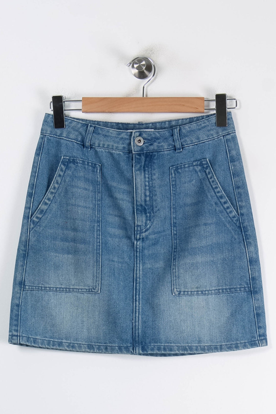 Jupe en Jean Bleue - Taille S/36 de la marque Galeries Lafayette | PARAD44054 - Vendu par Paradigme - Image 2