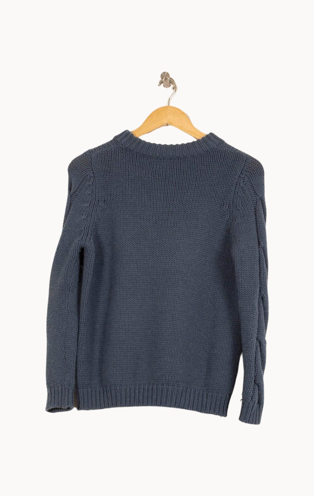 Pull Bleu - Taille XS/34 de la marque Soi Paris | PARAD44086 - Vendu par Paradigme - Image 4