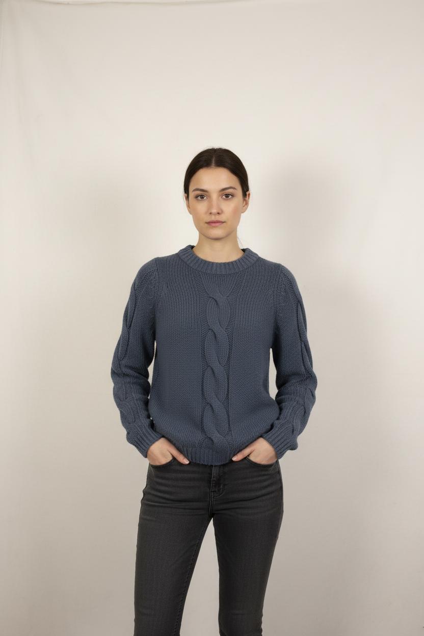 Pull Bleu - Taille XS/34