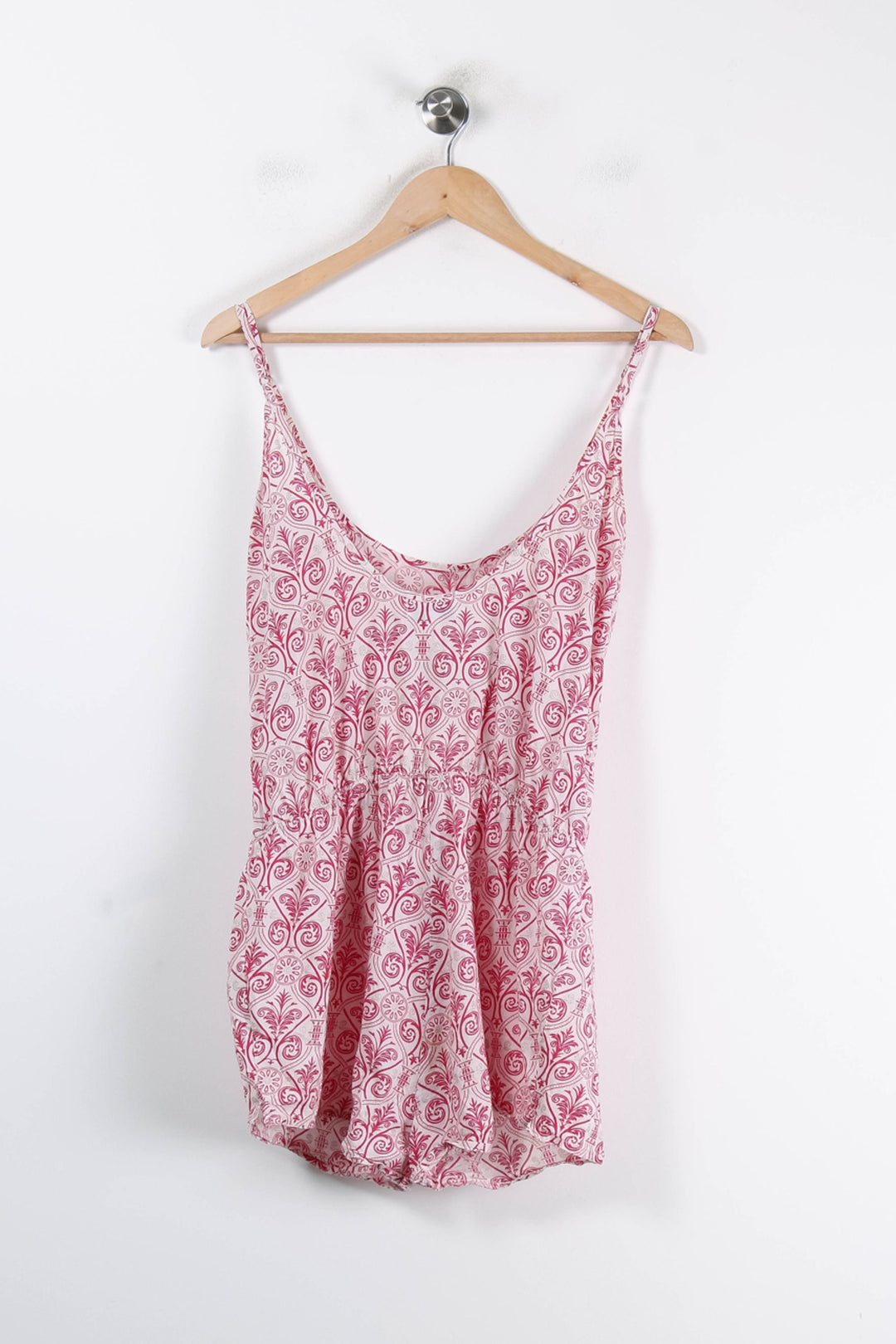 Combishort Blanc et Rose - Taille M/38 de la marque Galeries Lafayette | PARAD44093 - Vendu par Paradigme - Image 4