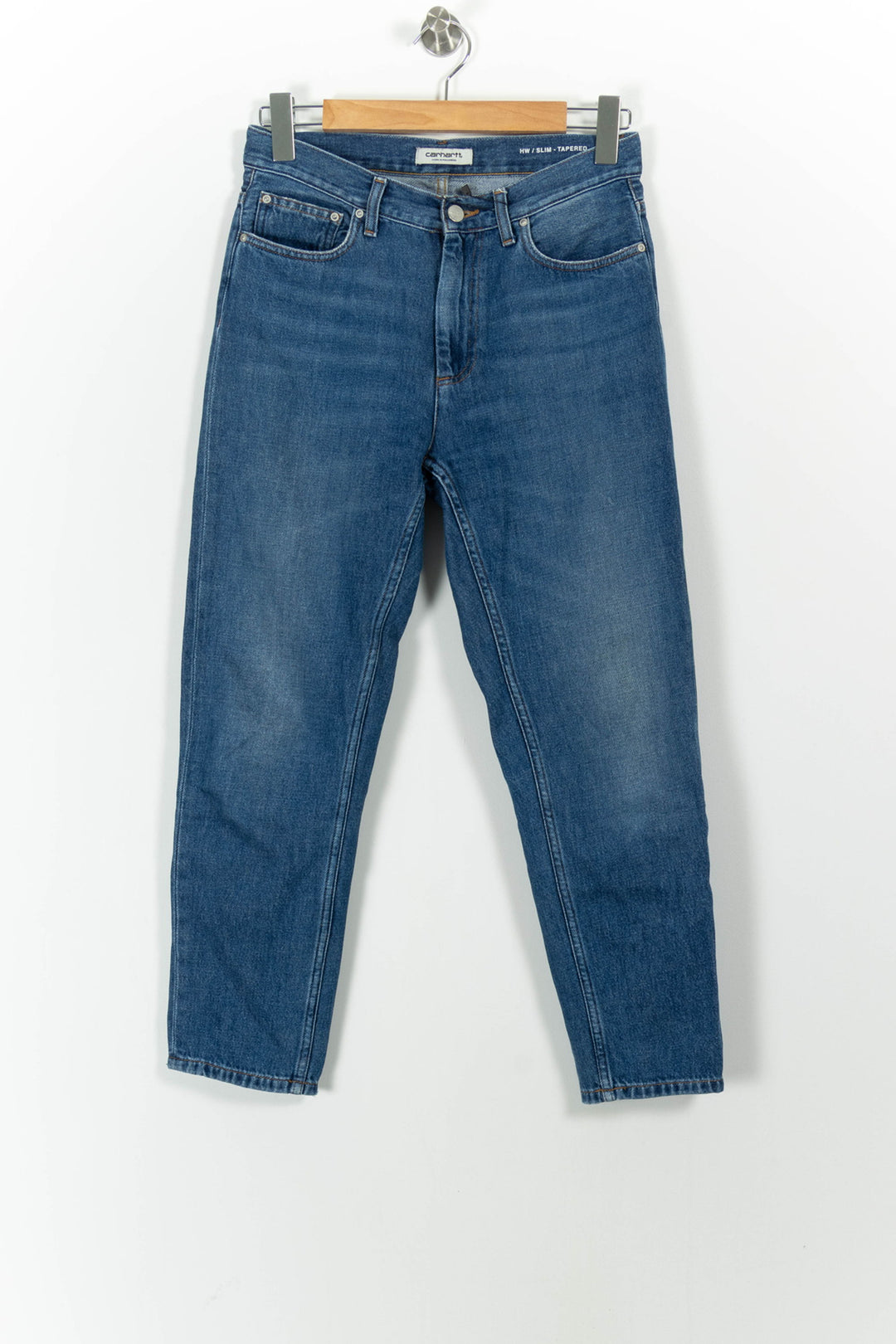 Jean Bleu - Taille M/38 de la marque Carhartt | PARAD44098 - Vendu par Paradigme - Image 2