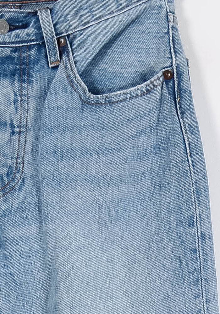 Jean Droit Bleu - Taille S/36 de la marque Levi's | PARAD44100 - Vendu par Paradigme - Image 3