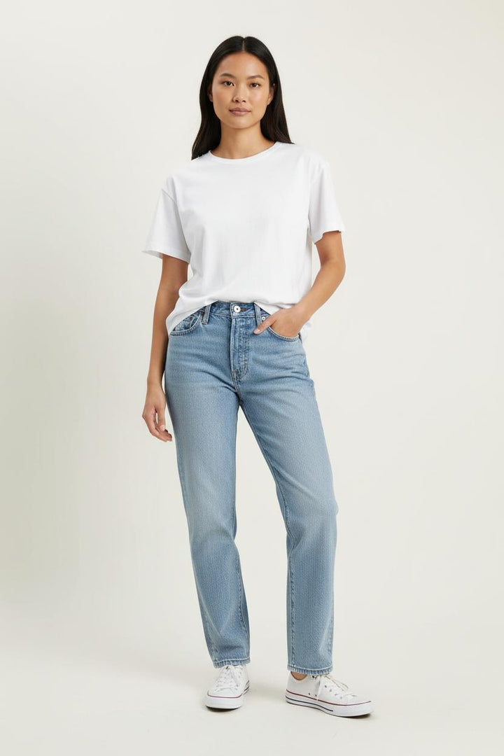 Jean Droit Bleu - Taille S/36 de la marque Levi's | PARAD44100 - Vendu par Paradigme - Image 1