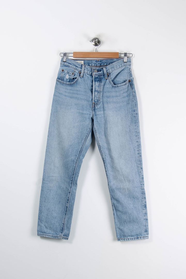 Jean Droit Bleu - Taille S/36 de la marque Levi's | PARAD44100 - Vendu par Paradigme - Image 2