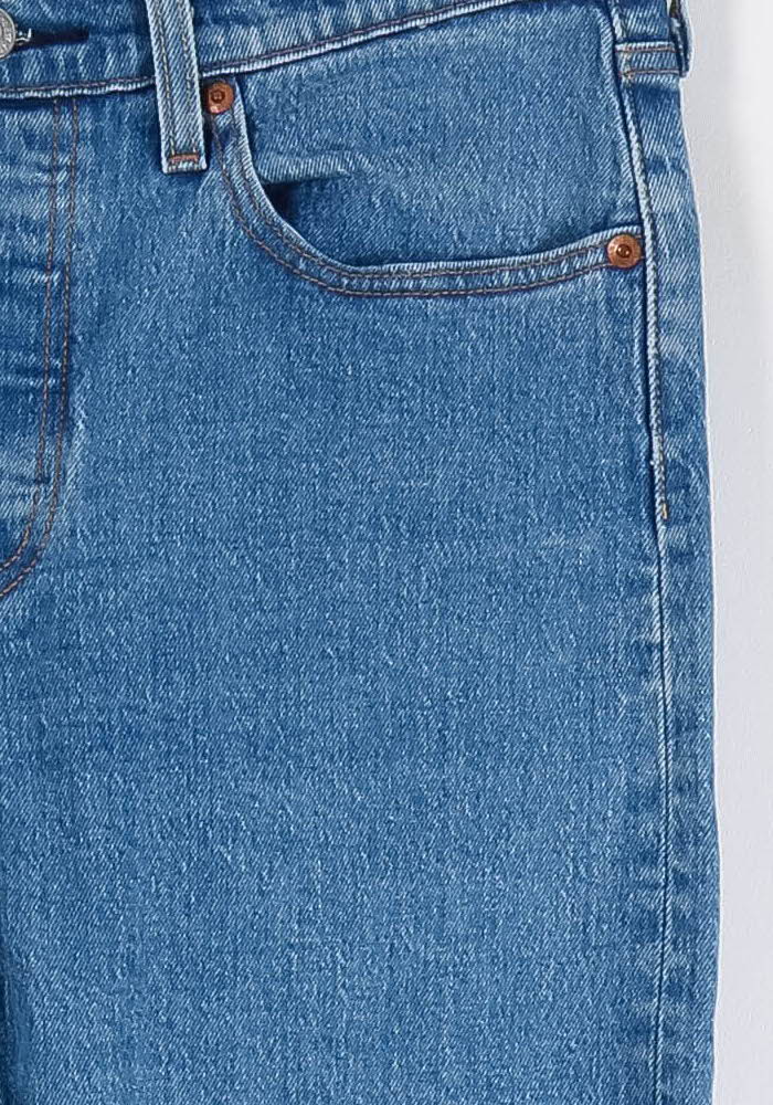 Jean Droit Bleu - Taille S/36 de la marque Levi's | PARAD44101 - Vendu par Paradigme - Image 3